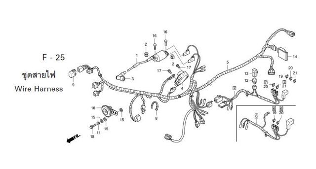 F-25 WIRE HARNESS