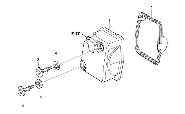 E-2 CYLINDER HEAD COVER