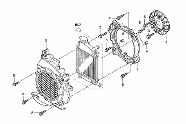 E-6 RADIATOR COVER