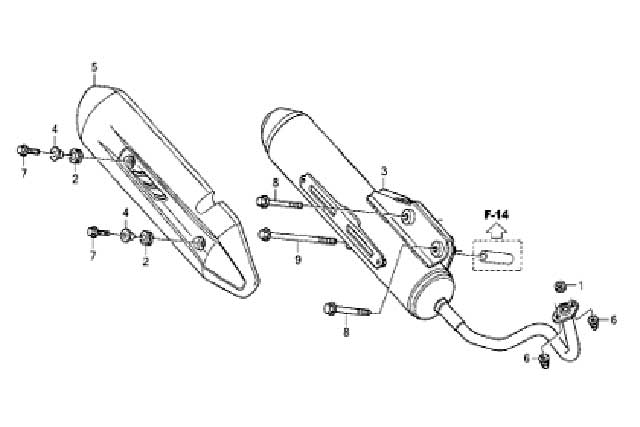 F-18 EXHAUST MUFFLER