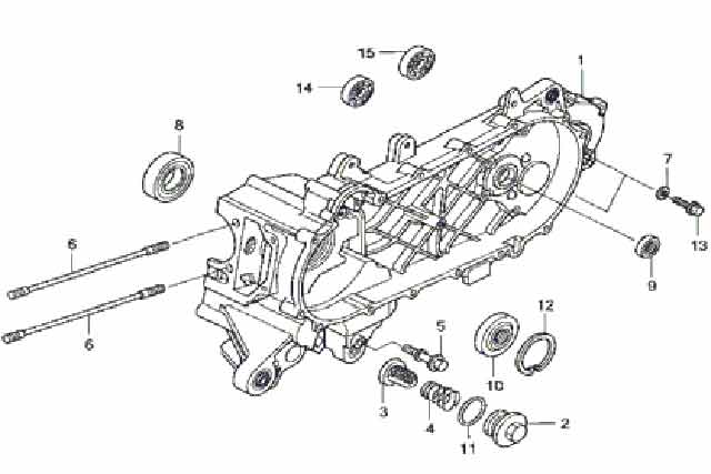 E-17 LEFT CRANKCASE