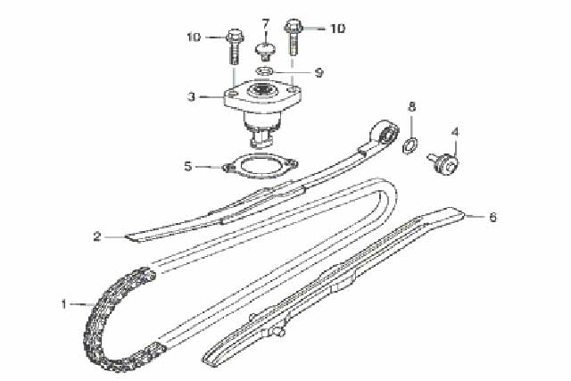 E-4 CAM CHAIN/TENSIONER