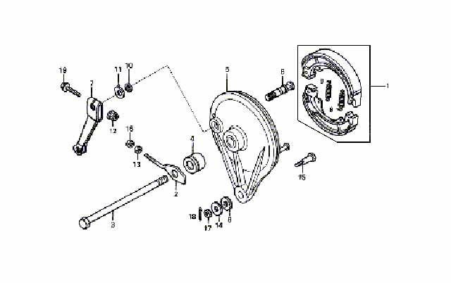 F-12 REAR BRAKE PANEL