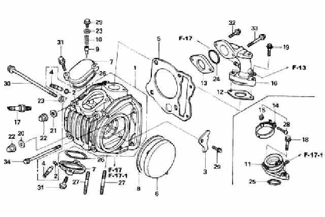 E-1 CYLINDER HEAD