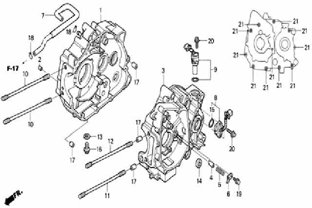E-13 CRANKCASE