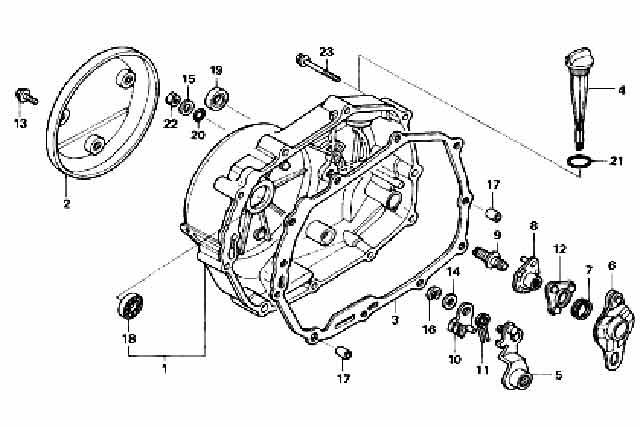 E-5 RIGHT CRANKCASE COVER
