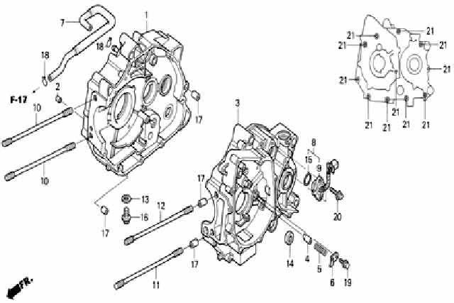 E-13 CRANKCASE