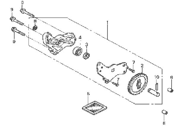 E-8 OIL PUMP