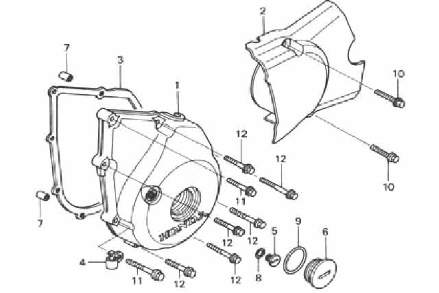 E-9 LEFT CRANKCASE COVER