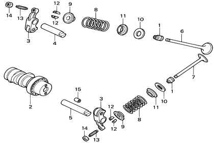 E-2 CAMSHAFTNAIVE