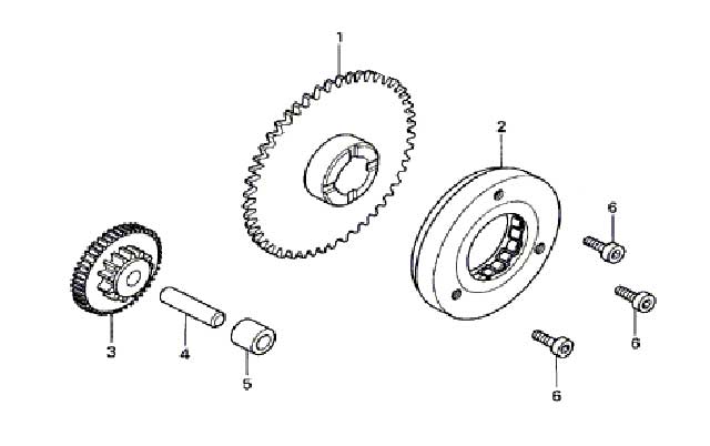 E-10 STARTING CLUTCH