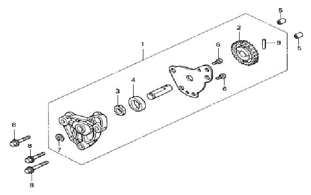 E-8 OIL PUMP