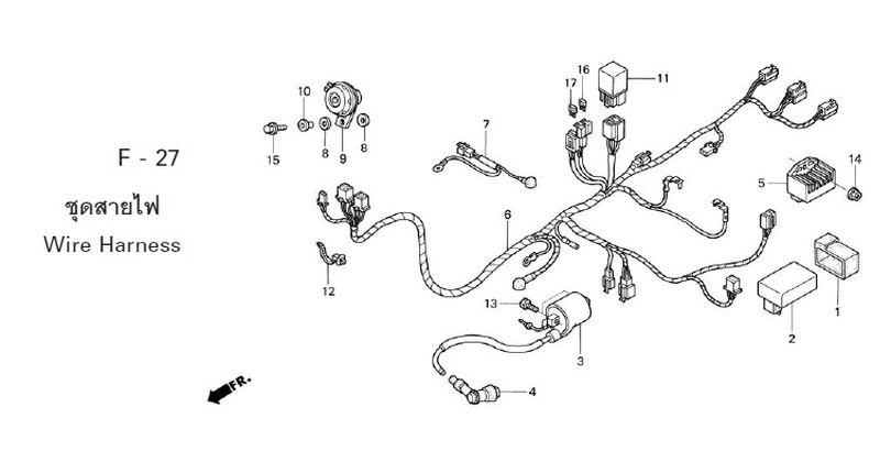 F-27 WIRE HARNESS
