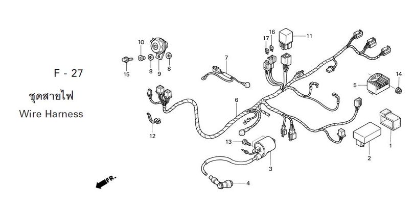 F-27 WIRE HARNESS