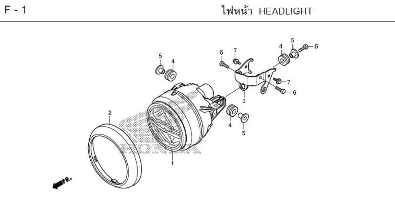 F-1 HEADLIGHT