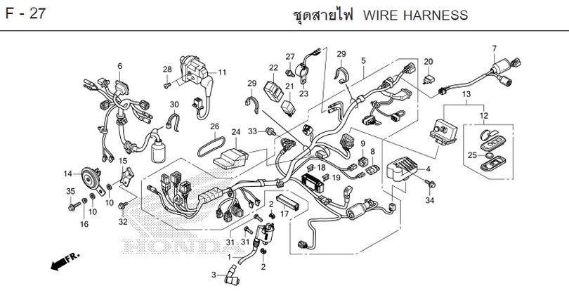 F-27 WIRE HARNESS