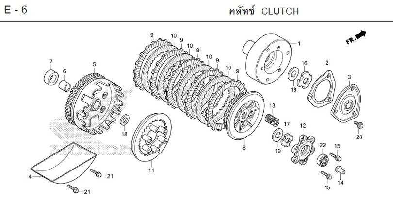 E-6 CLUTCH