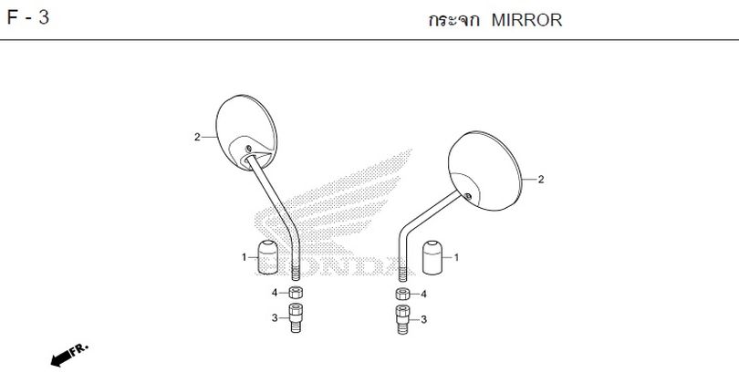 F-3 MIRROR